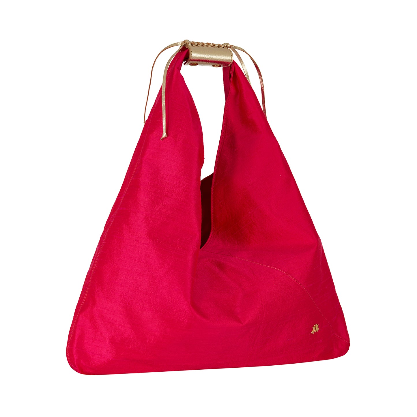 Mini Agnes in Fuchsia Pink Silk