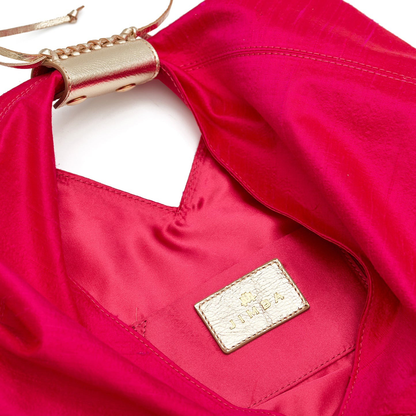 Mini Agnes in Fuchsia Pink Silk