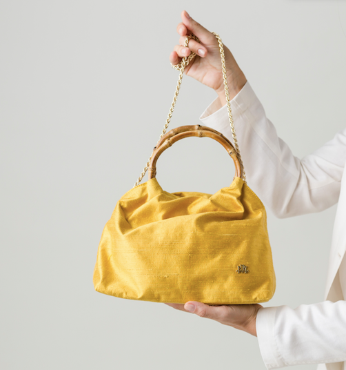Juliette in Spicy Mustard Silk