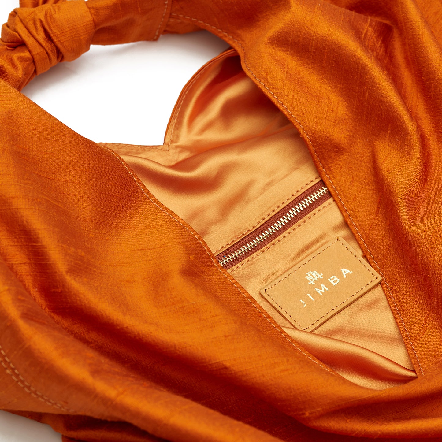 Maxi Ritz in Sunrise Orange Silk